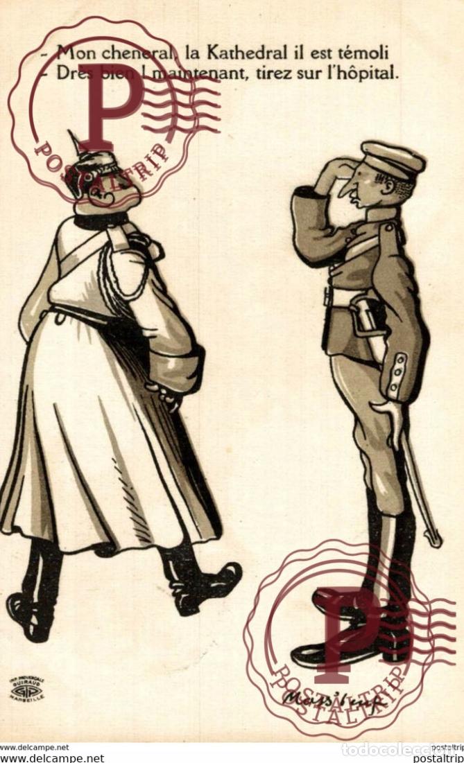 Cartes Postales: guerre 1914-18- - illustrateur MASS BOEUF