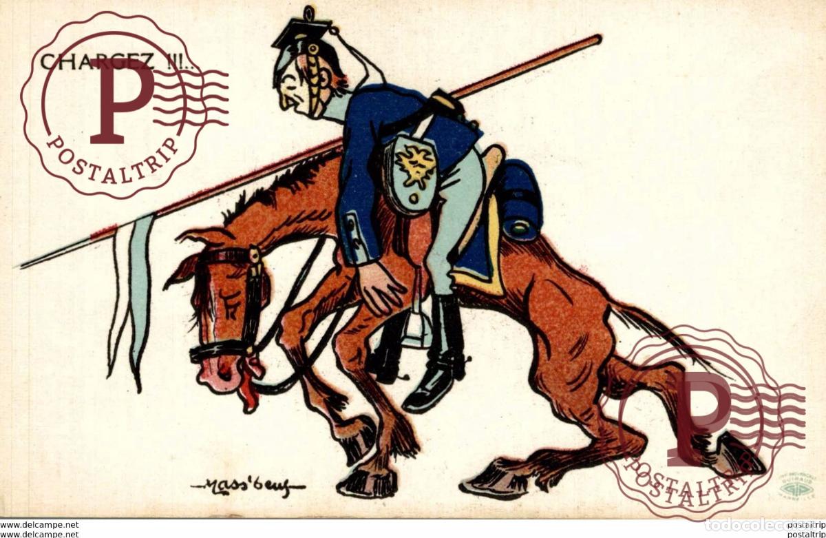 Postales: guerre 1914-18- - illustrateur MASS BOEUF