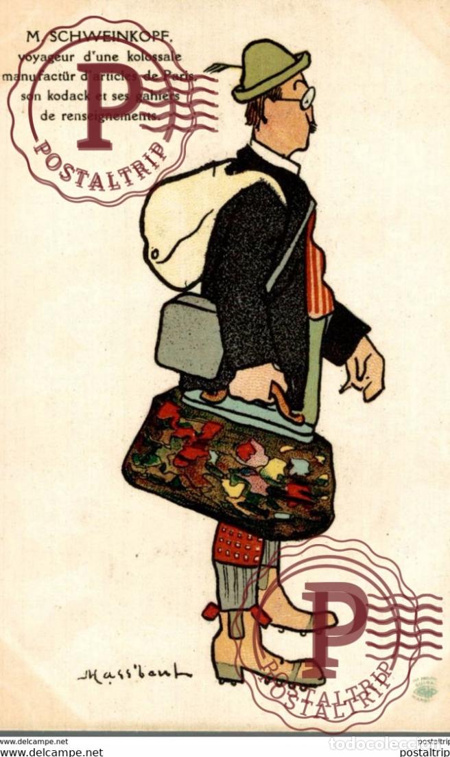 Postales: guerre 1914-18- - illustrateur MASS BOEUF