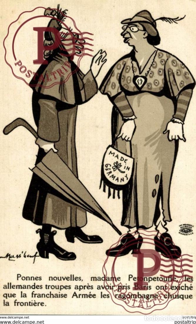 Postales: guerre 1914-18- - illustrateur MASS BOEUF