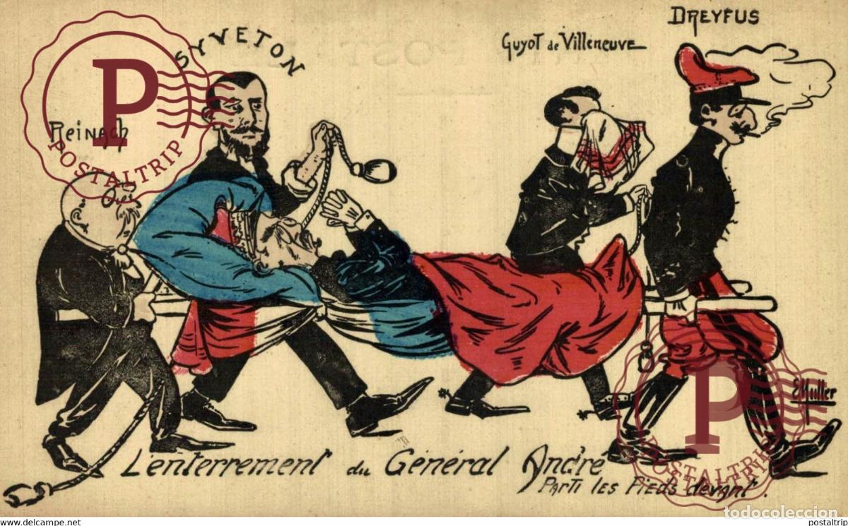 Postkarten: E. Muller - ENTERREMENT DU GENERAL ANDRE