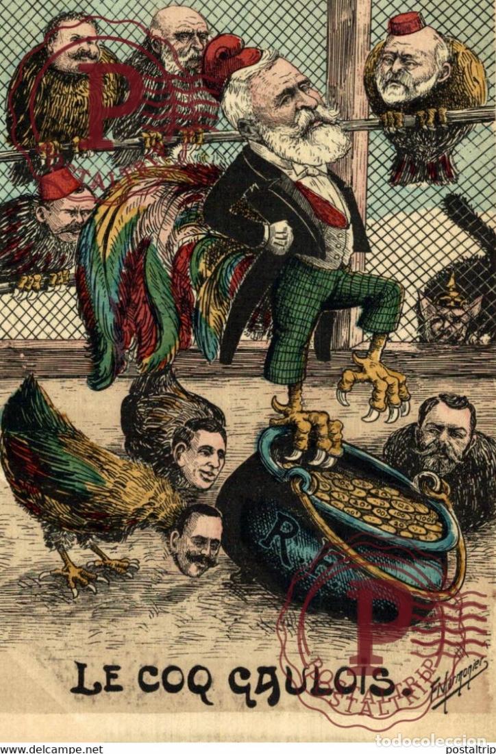 Cartes Postales: llustration de F MARMONIER , LE COQ GAULOIS