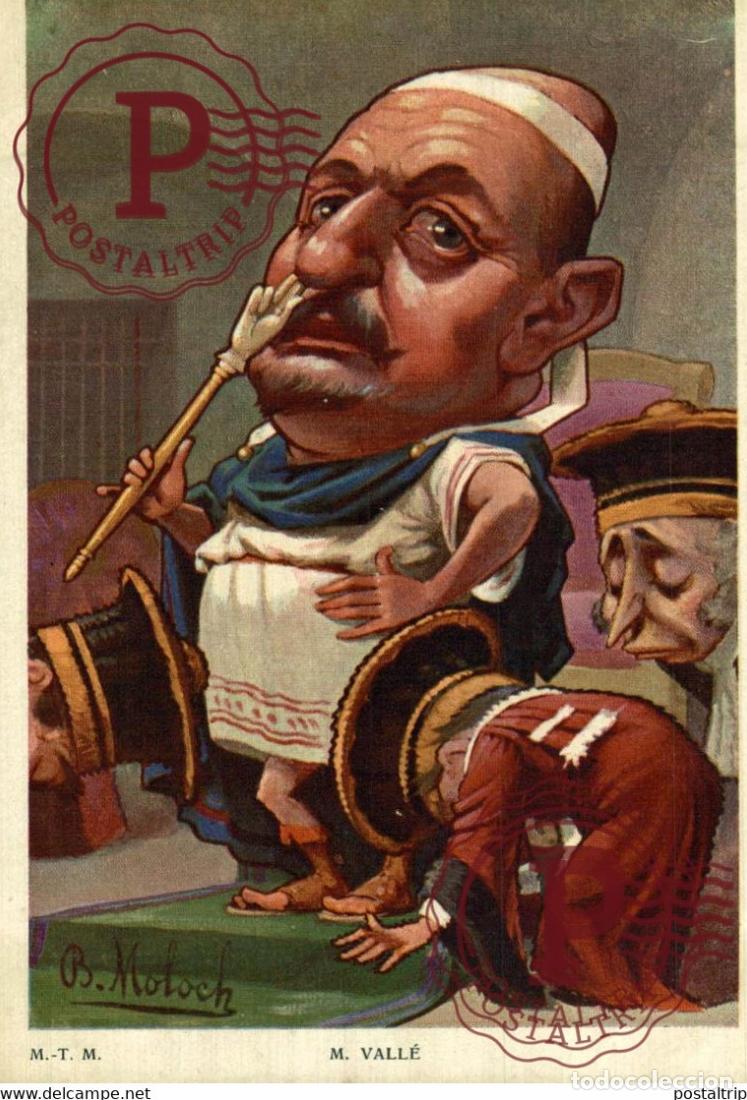 Cartes Postales: llustration de B. MOLOCH. M. VALLE