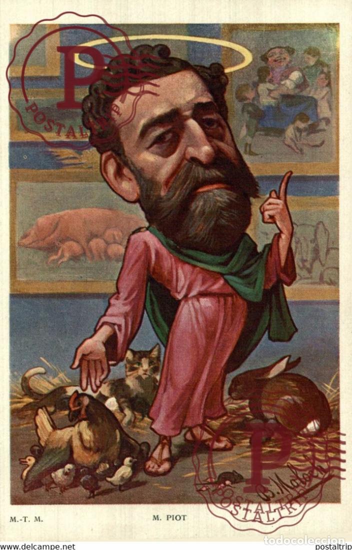 Cartes Postales: llustration de B. MOLOCH. M. PIOT.