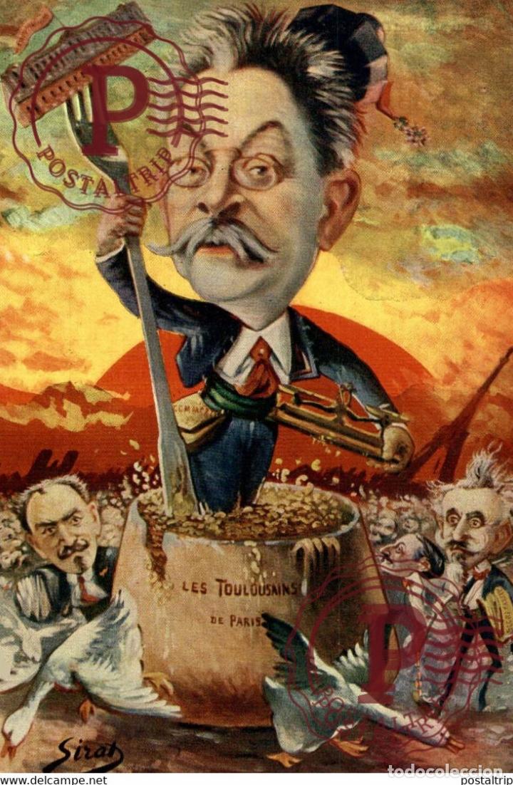 Cartoline: ILLUSTRATEUR SIRAT. CRUPPI MINISTRE DU COMMERCE.