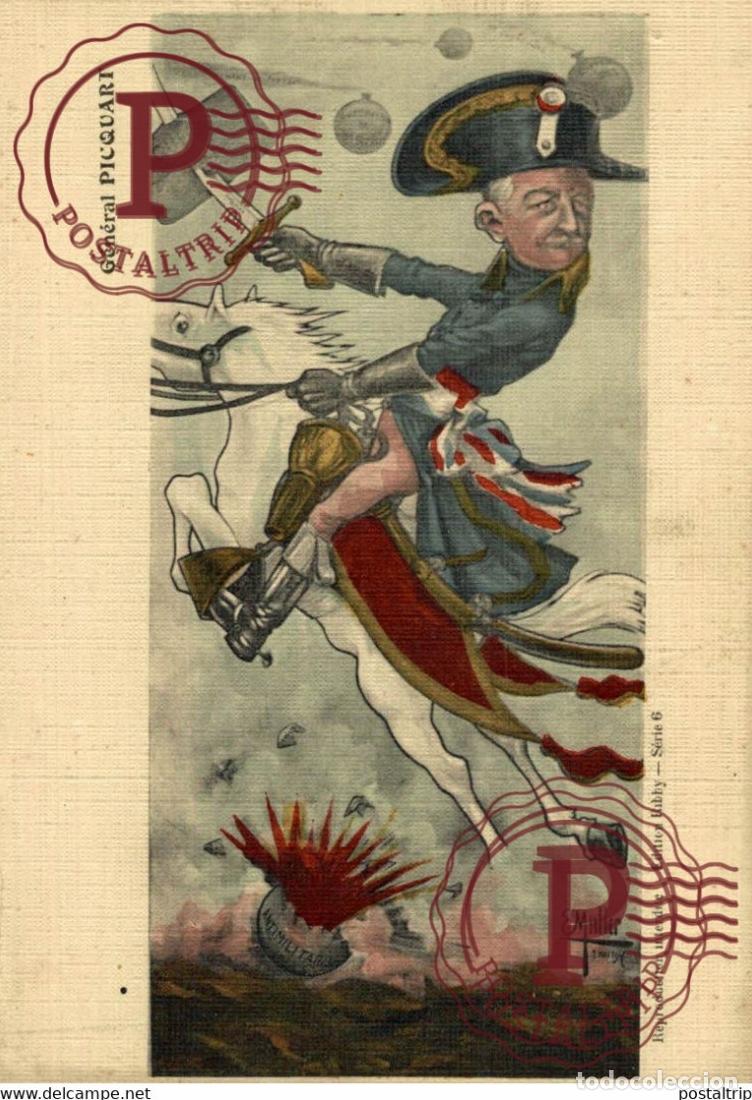 Postales: ILLUSTRATEUR E. Muller. GENERAL PICQUART. - Foto 1