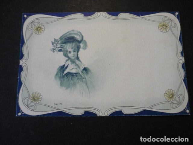 Postales: MUJER ELEGANTE POSTAL ILUSTRADA