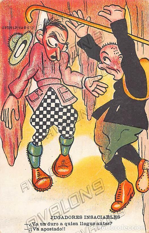 Postais: Postal Espa&ntilde;ola de Vi&ntilde;eta C&oacute;mica de los a&ntilde;os 20 - Escrita