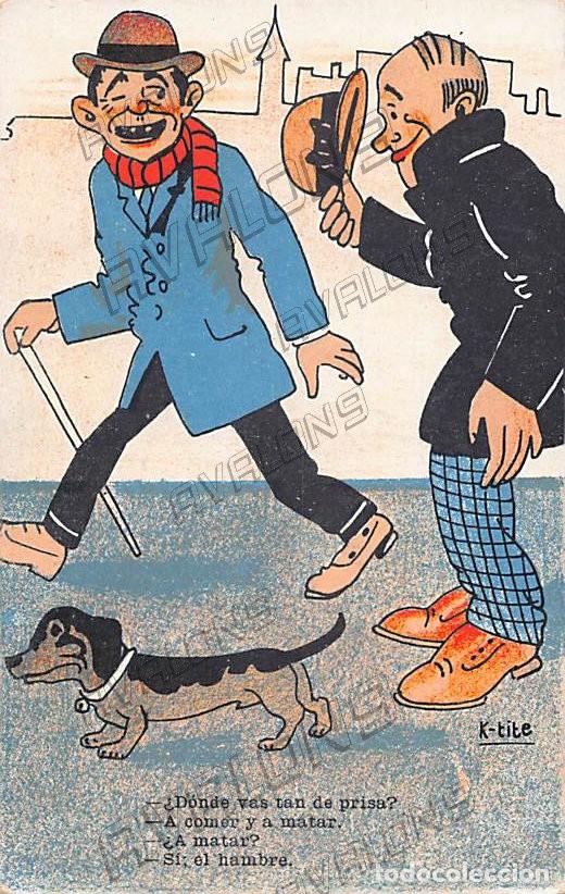 Postais: Postal Espa&ntilde;ola de Vi&ntilde;eta C&oacute;mica de los a&ntilde;os 20 - Escrita
