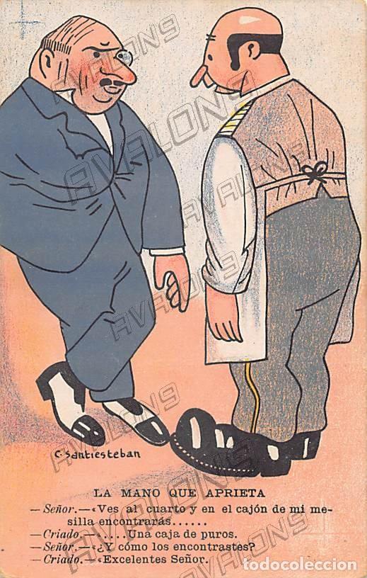 Postais: Postal Espa&ntilde;ola de Vi&ntilde;eta C&oacute;mica de los a&ntilde;os 20 - Escrita