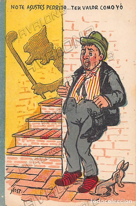Postais: Postal Espa&ntilde;ola de Vi&ntilde;eta C&oacute;mica de los a&ntilde;os 20 - Escrita
