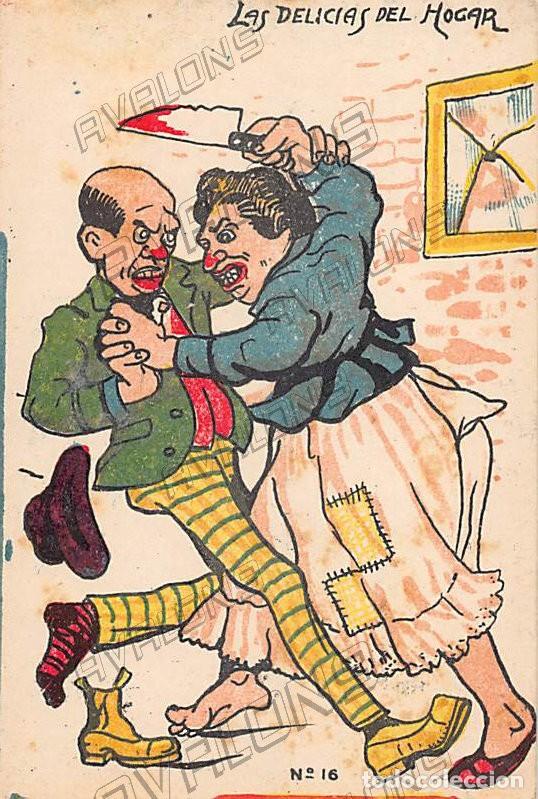 Postais: Postal Espa&ntilde;ola de Vi&ntilde;eta C&oacute;mica de los a&ntilde;os 20 - Escrita