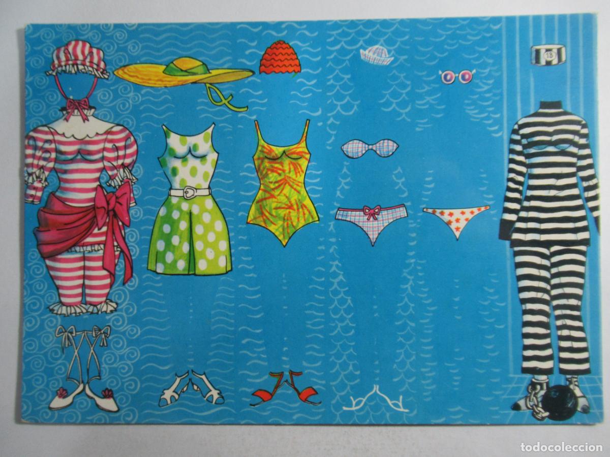 Postales: Evoluci&oacute;n del traje de ba&ntilde;o bikini - S/C