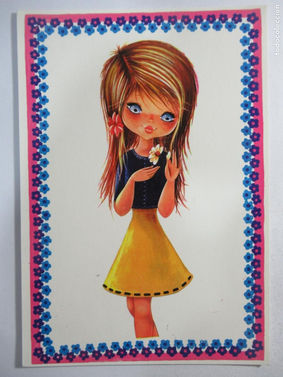 Postcards: Postal chica mujer - S/C