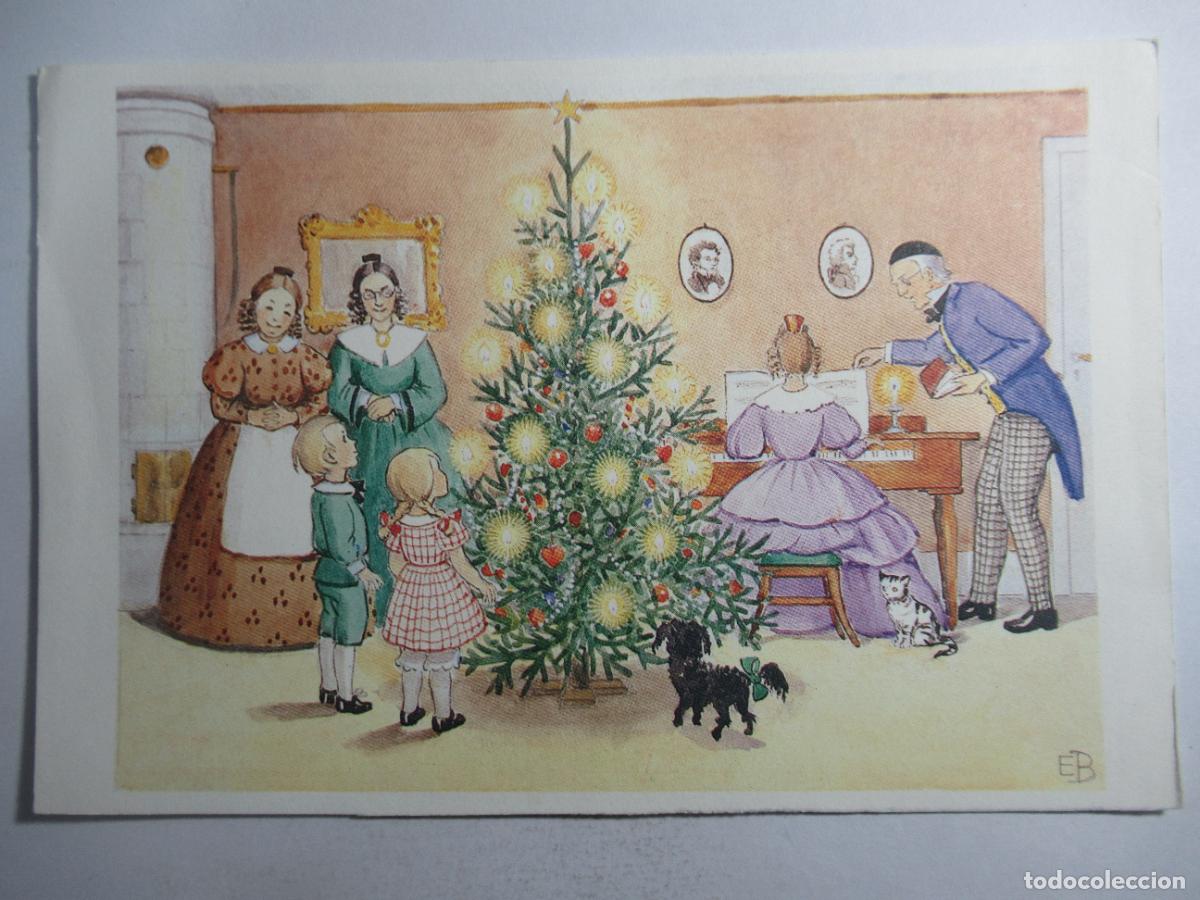 Postales: Dibujo escena familiar - S/C