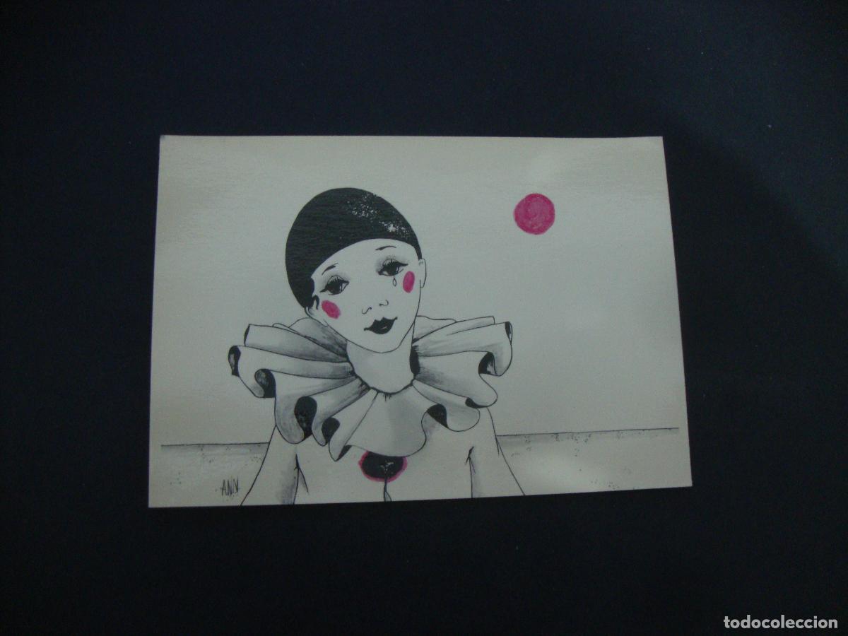 Postales: POSTAL PIERROT REF PAN4 SIN CIRCULAR - Foto 1