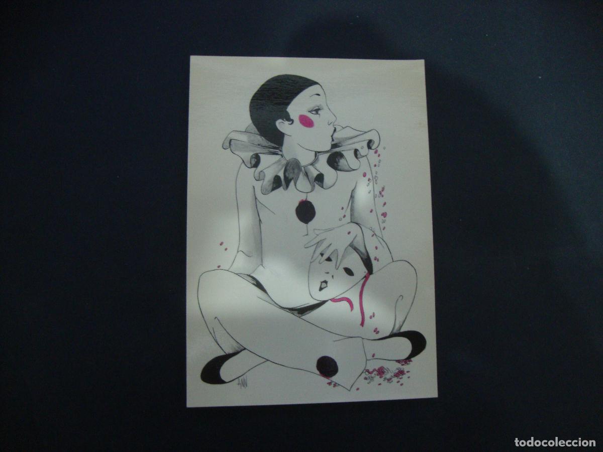 Postales: POSTAL PIERROT REF PAN6 SIN CIRCULAR - Foto 1