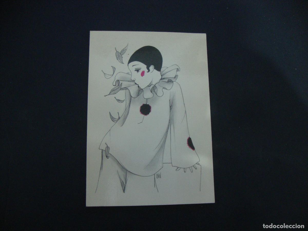 Postales: POSTAL PIERROT REF PAN5 SIN CIRCULAR - Foto 1