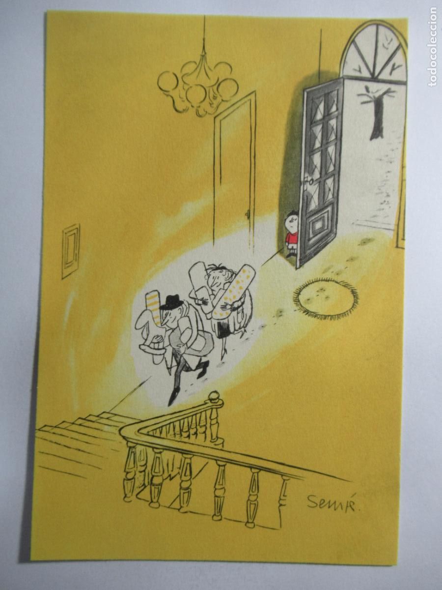 Postales: Postal dibujo a&ntilde;o 1962 - S/C