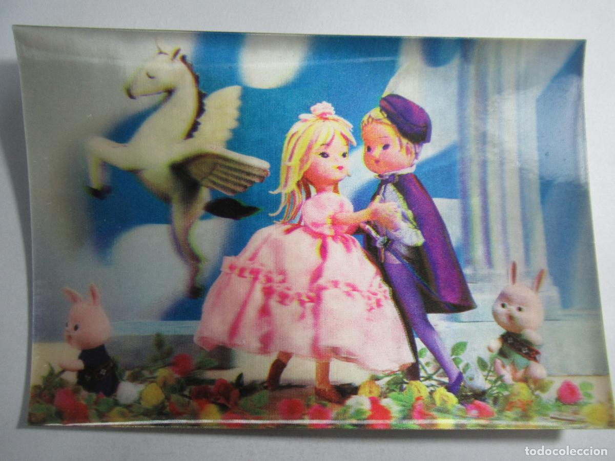 Postales: Postal 3D Tridimensional - Pegaso cuento dibujo infantil - Escrita en 1967