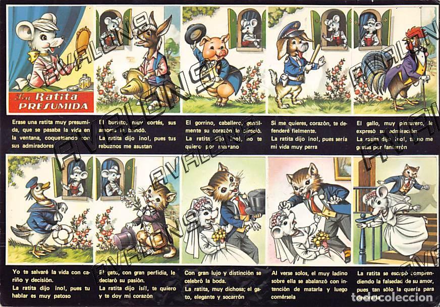 Postcards: Postal Cuentos Infantiles Serie Ensue&ntilde;o n&ordm; 10 - La Ratita Presumida