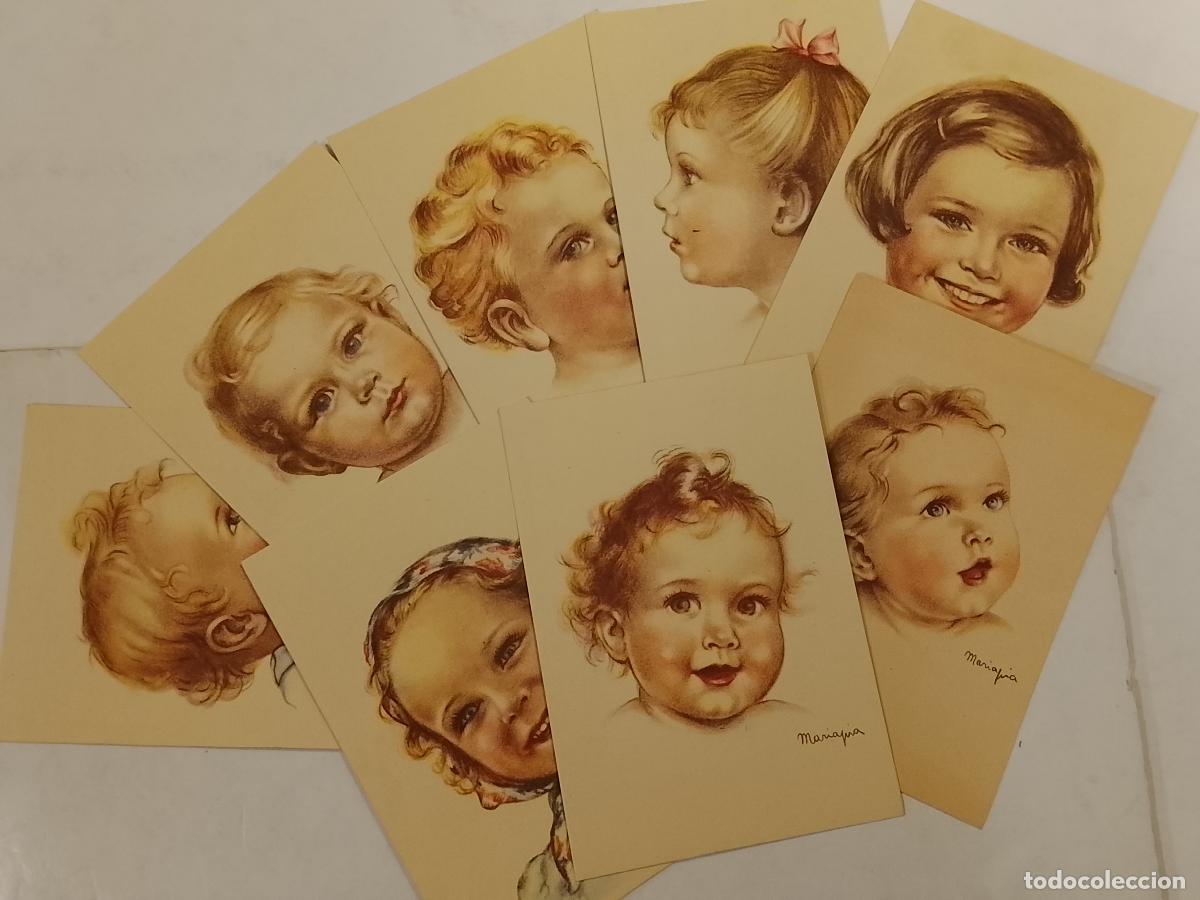 Postales: MARIA PIA - RETRATOS DE NI&Ntilde;OS - COLECCION DE 8 POSTALES ANTIGUAS -VER FOTOS-(115.289)