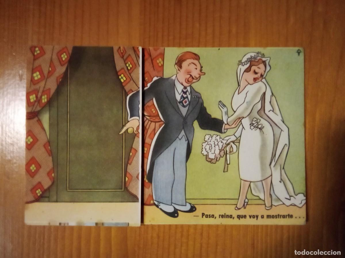 Postales: POSTAL HUMOR, ESTAMPERIA RAM, SERIE 76, 1956, PASA REINA QUE VOY A MOSTRARTE