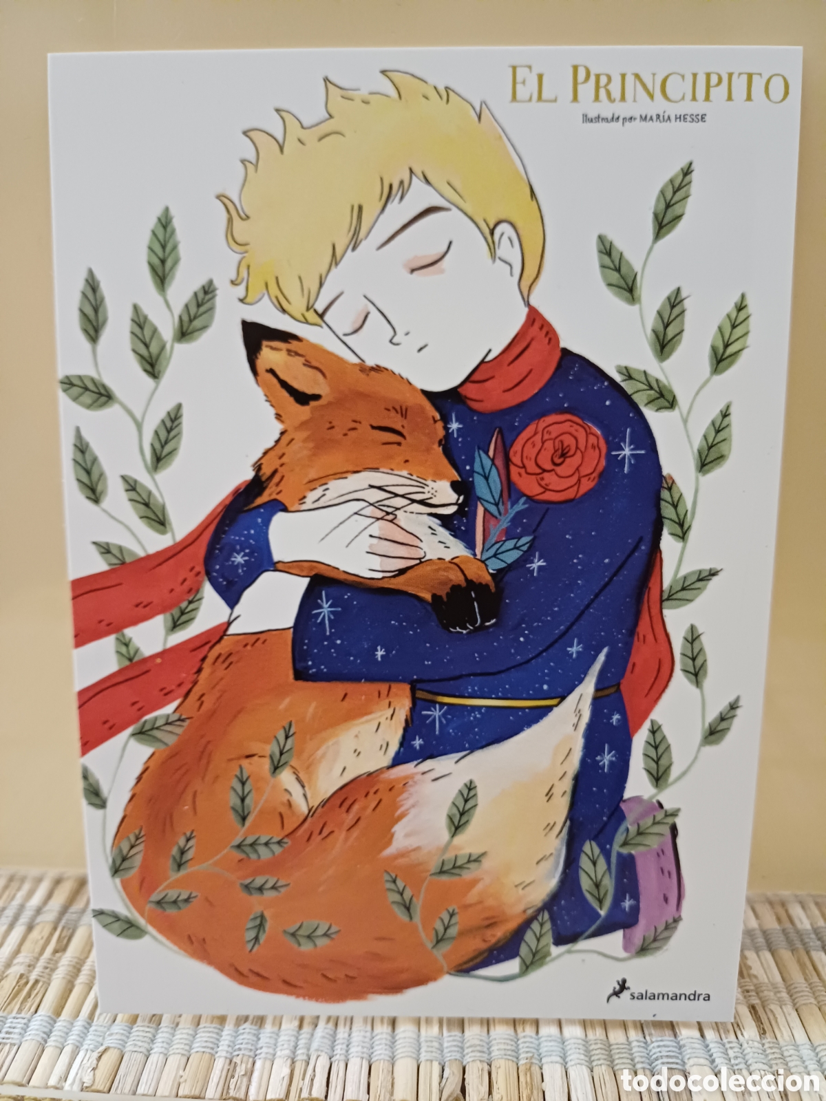 Postales: Tarjeta postal El Principito