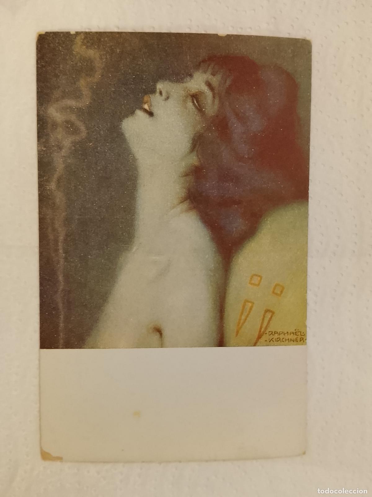 Postales: RAPHAEL KIRCHNER - LELIE FUMEUSE D'OPIUM - MODERNISTA - POSTAL ANTIGUA -(115.533)