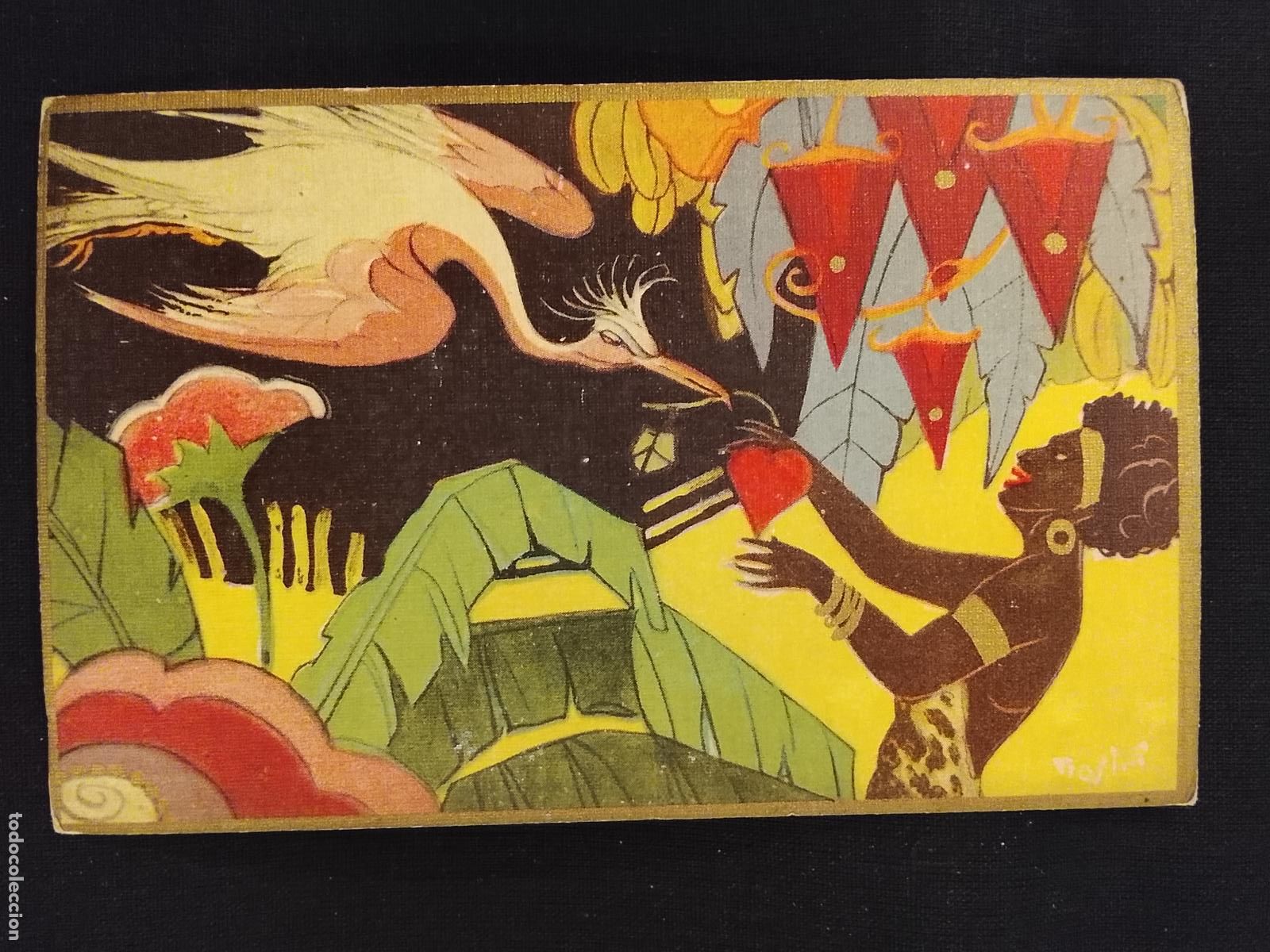 Postales: ART DECO - BALLERINI & FRATINI -POSTAL ANTIGUA-(115.560)