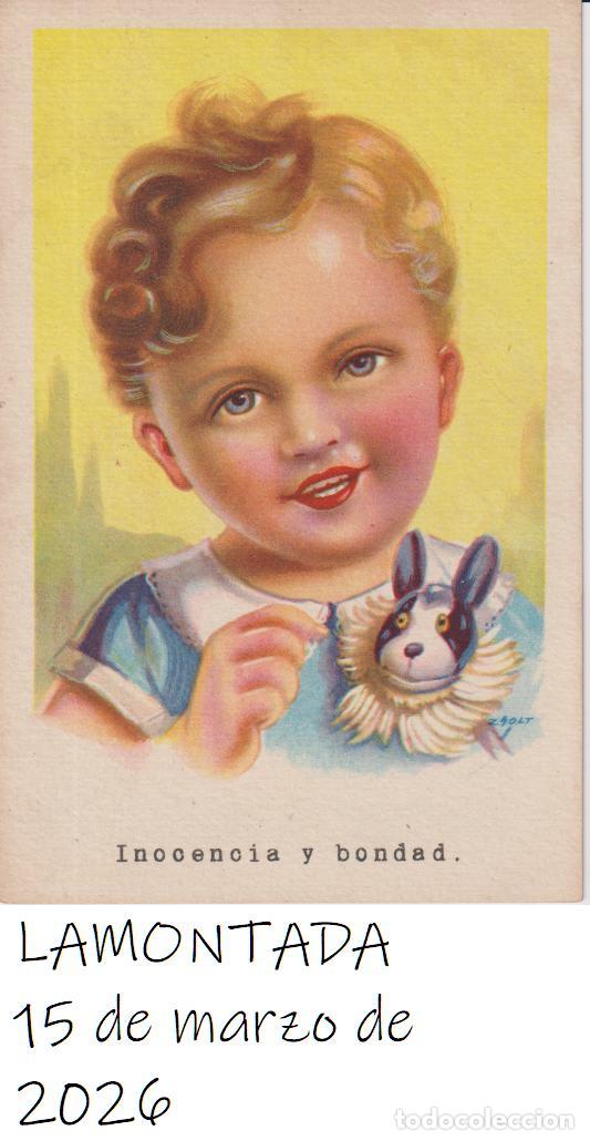 Postales: ILUSTRADOR: ZSOLT, INOCENCIA Y BONDAD &ndash; ED.C.M.B. SERIE N&ordm;44 &ndash; S/C