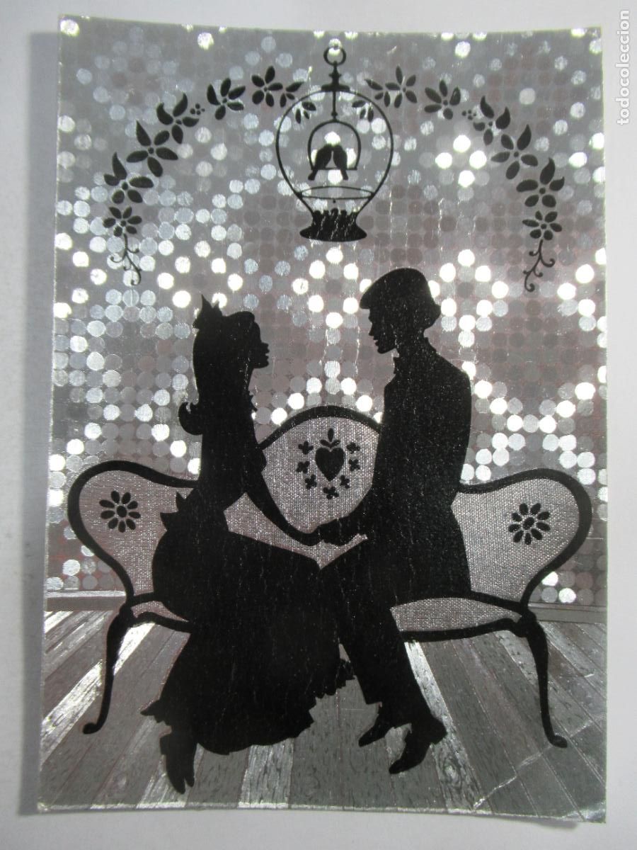 Postales: Postal Brillante - Spring Romance - S/C