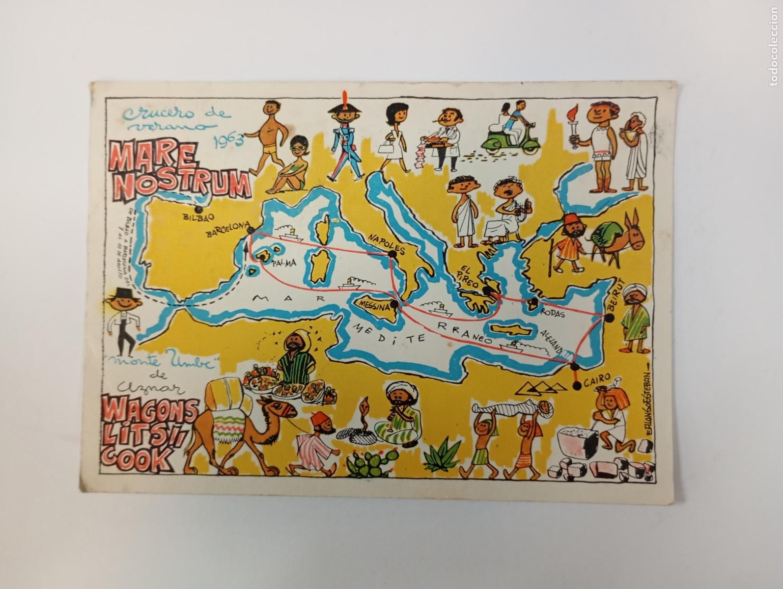 Postales: POSTAL MARE NOSTRUM. MEDITERR&Aacute;NEO. TDKP26Z3