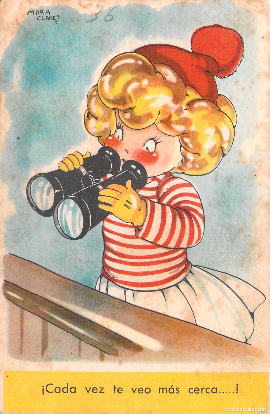 Postales: Postal Ilustraci&oacute;n Infantil Mari-Pepa de Maria Claret