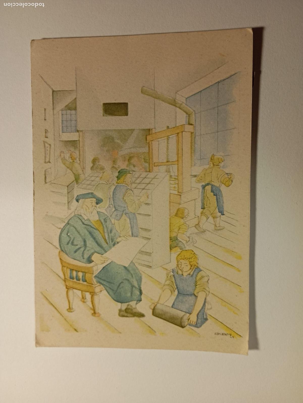 Postales: POSTAL DIBUJO IMPRENTA. TDKP26Z4