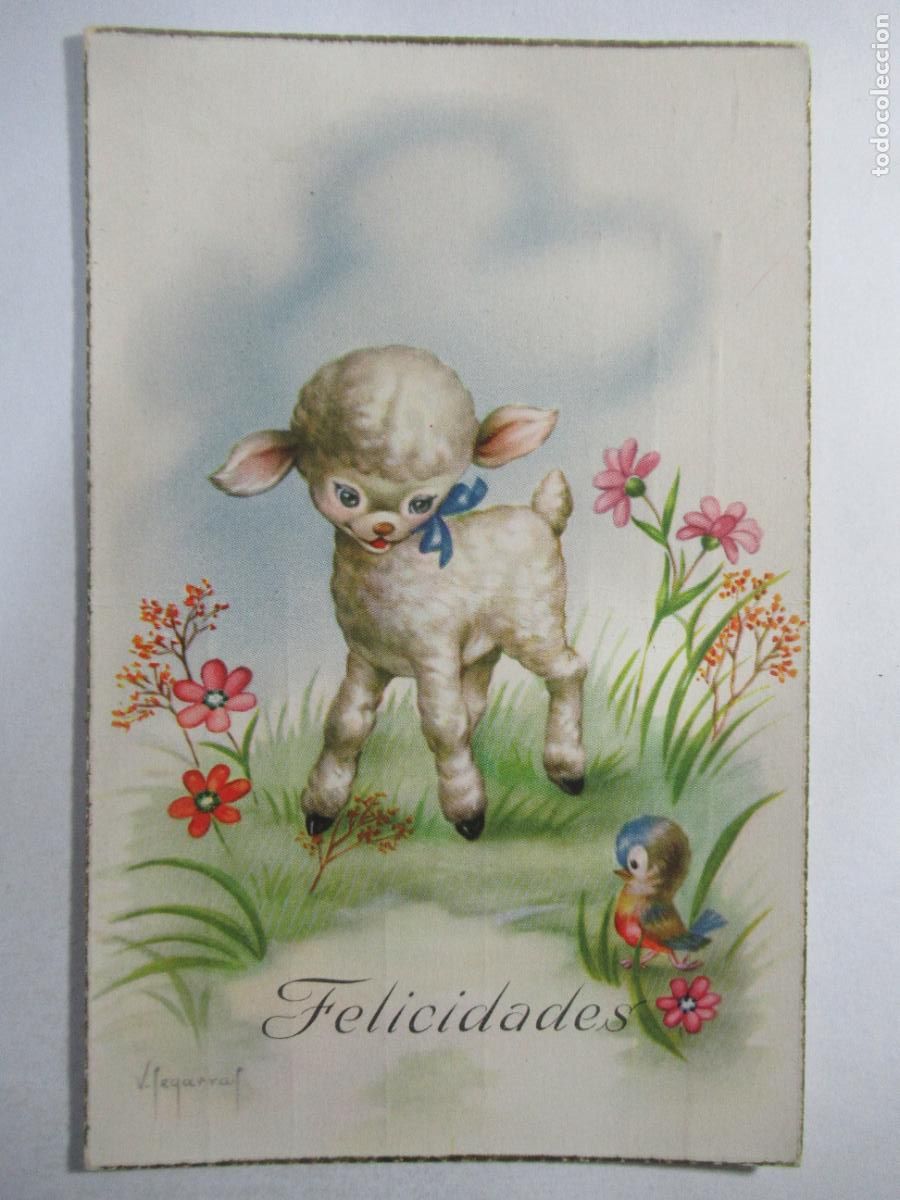 Postales: Postal Felicidades - Escrita