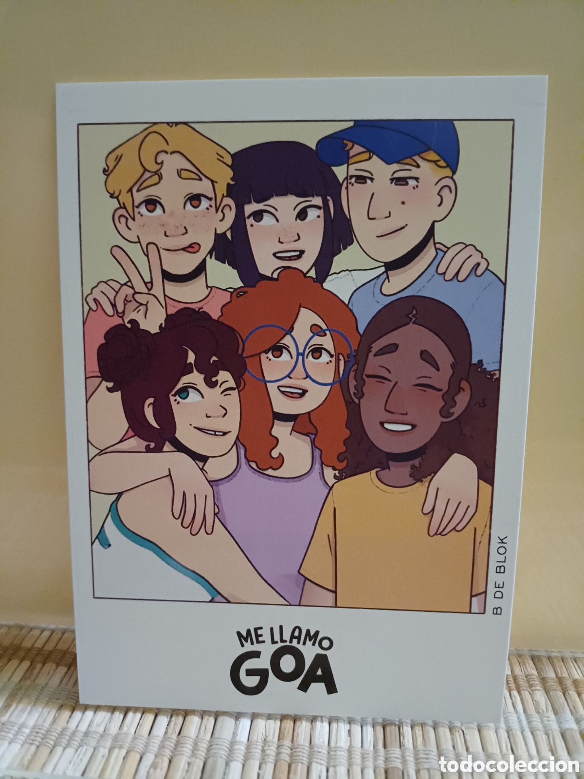 Postales: Tarjeta postal Me llamo Goa