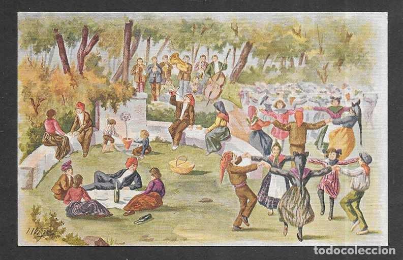 Postales: Postal. Dibujo y Caricaturas.Sardanas n&ordm; 690 J. Ib&aacute;&ntilde;ez. Ediciones Victoria