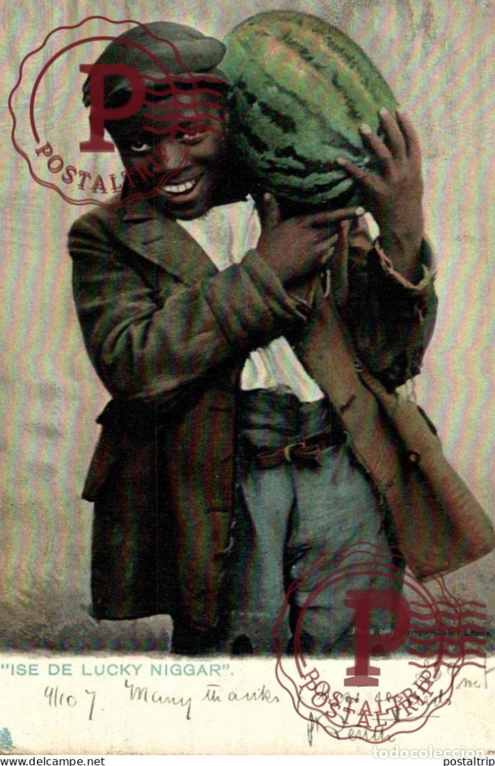Postales: ISE DE LUCKY NIGGAR black americana coleccionblack