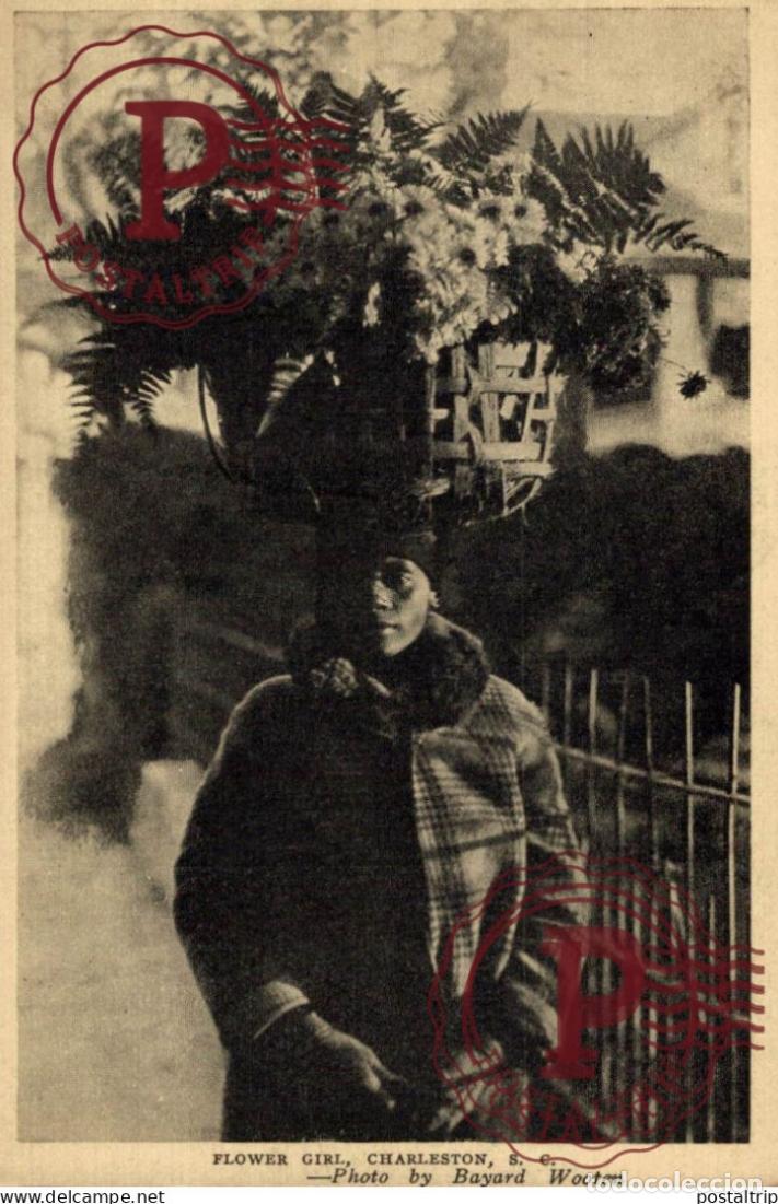 Postales: FLOWER GIRL CHARLESTON black americana coleccionblack