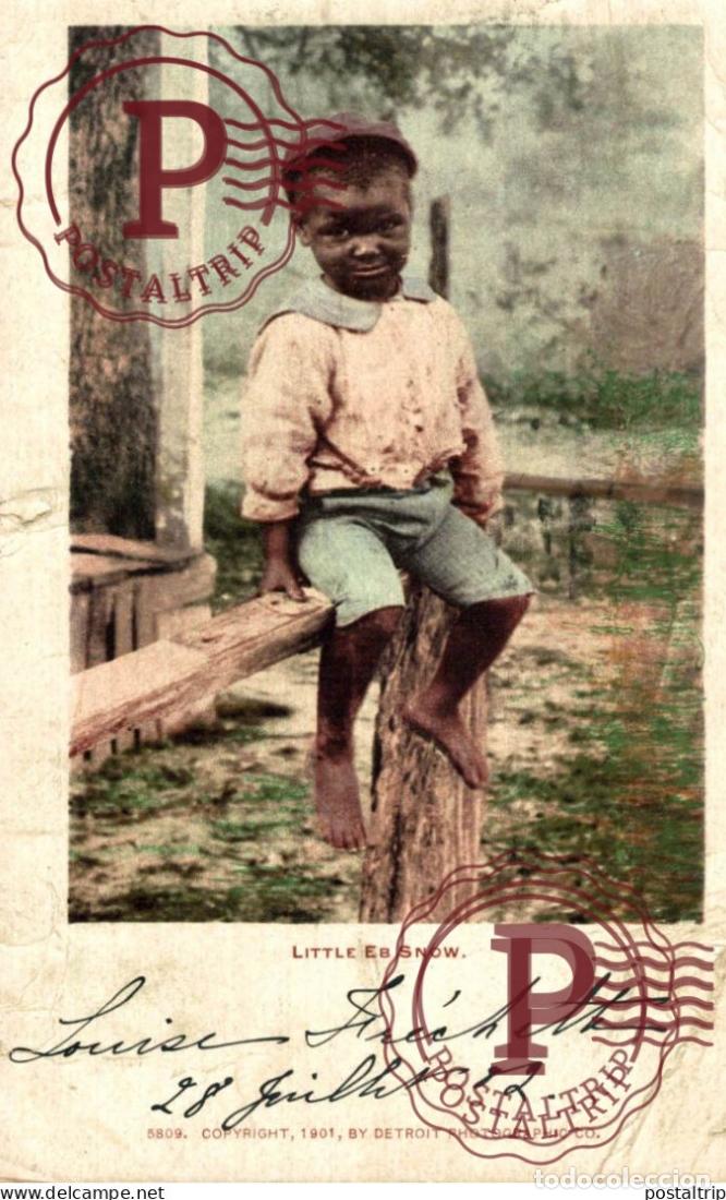 Postales: LITTLE ES SNOW SEE CORNER black americana coleccionblack