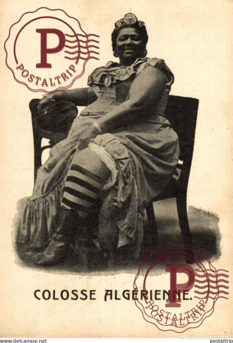 Postales: COLOSSE ALGERIENNE afro americana coleccionblack