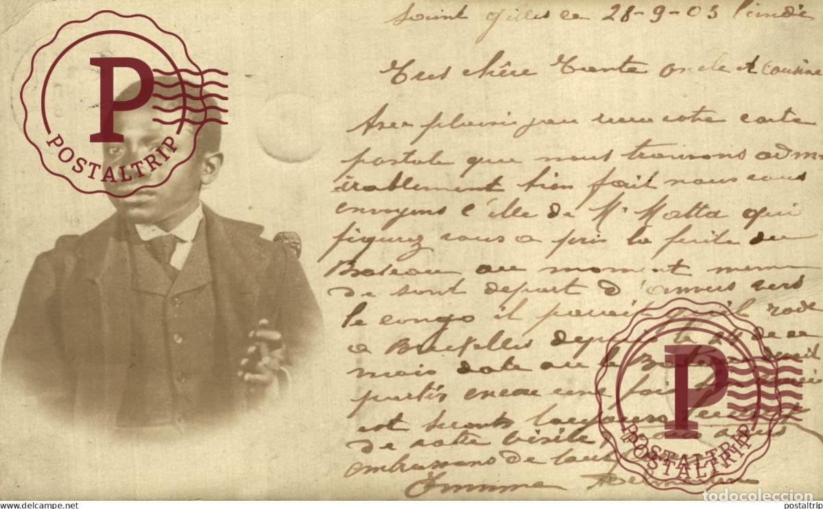 Postales: PHOTOGRAPHIE AMERICAINE BRUXELLES 1903 afro americana coleccionblack