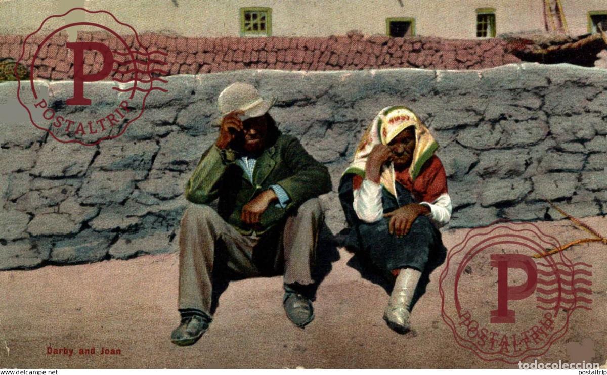 Postales: DAMAGE LEFT UPPER CORNER SEE SCAN afro americana coleccionblack