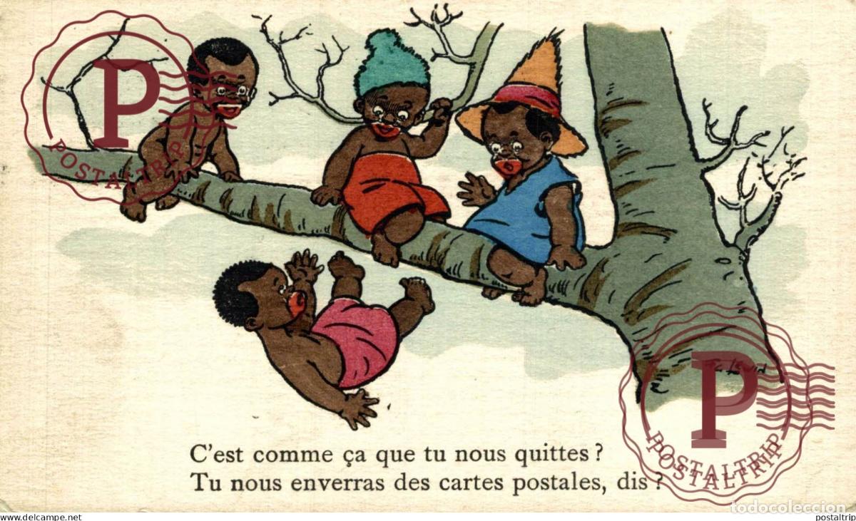 Postcards: Illustrateur F G Lewin . BLACK AMERICAN afro americana coleccionblack