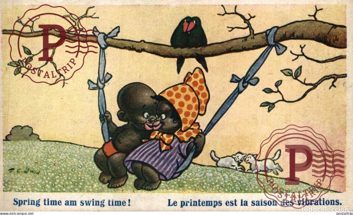Postales: Illustrateur F G Lewin . BLACK AMERICAN afro americana coleccionblack