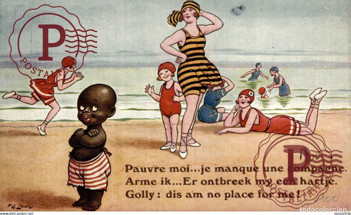 Postales: Illustrateur F G Lewin BLACK AMERICAN afro americana coleccionblack