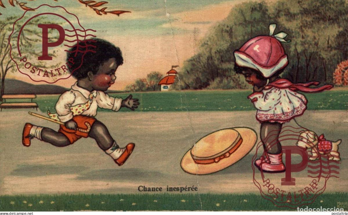 Postales: CRACK SEE SCAN afro americana coleccionblack