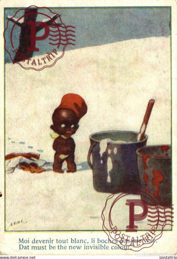 Postales: ILLUSTRATEURS Mac: MAC MON DEVENIR TOUT BLANC afro americana coleccionblack