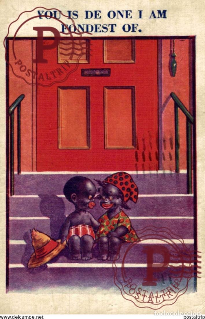 Postales: ILLUSTRATEURS LEWIN afro americana coleccionblack